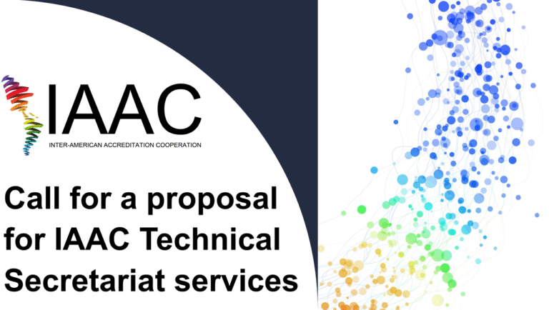 Call for a proposal for IAAC Technical Secretariat services