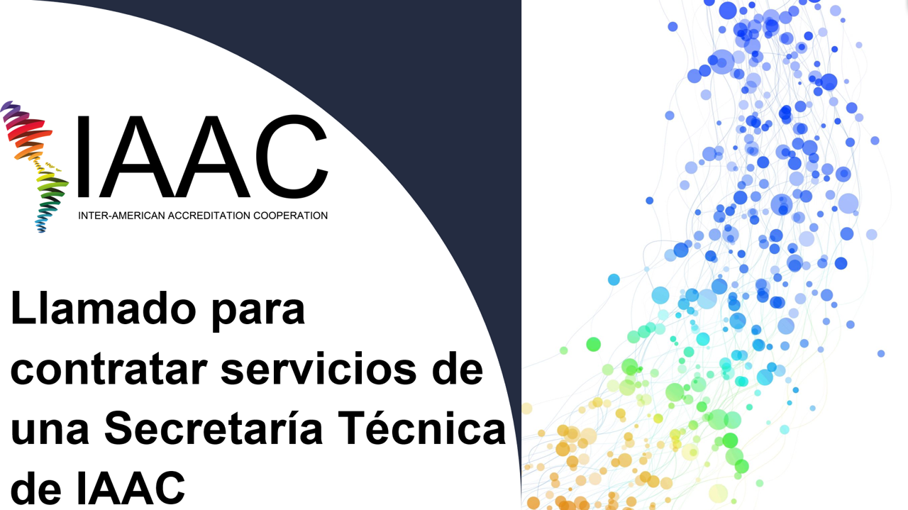 Convocatoria para contratar servicios de una Secretaría Técnica de IAAC