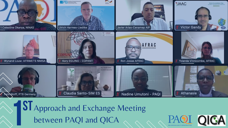 First Approach and Exchange Meeting between PAQI and QICA