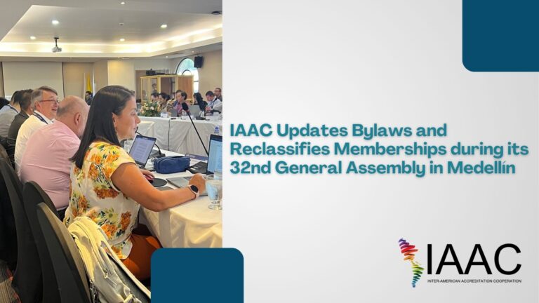 IAAC Updates Bylaws and Reclassifies Memberships during its 32nd General Assembly in Medellín