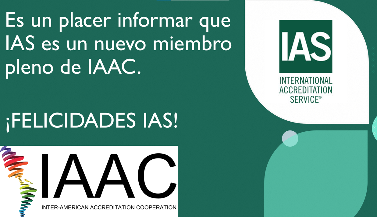 IAS Nuevo miembro de IAAC
