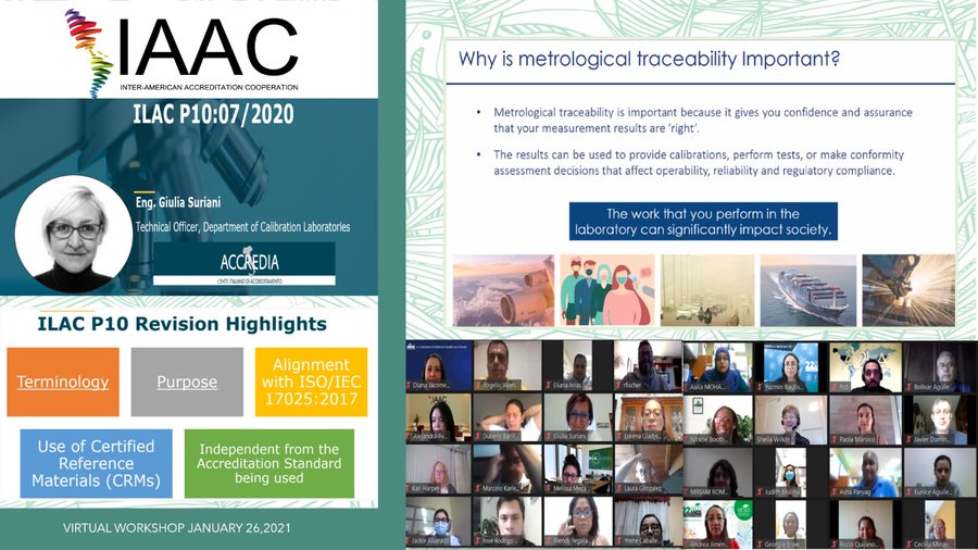 ILAC P10 - Policy for the metrological traceability of measurement results - Workshop