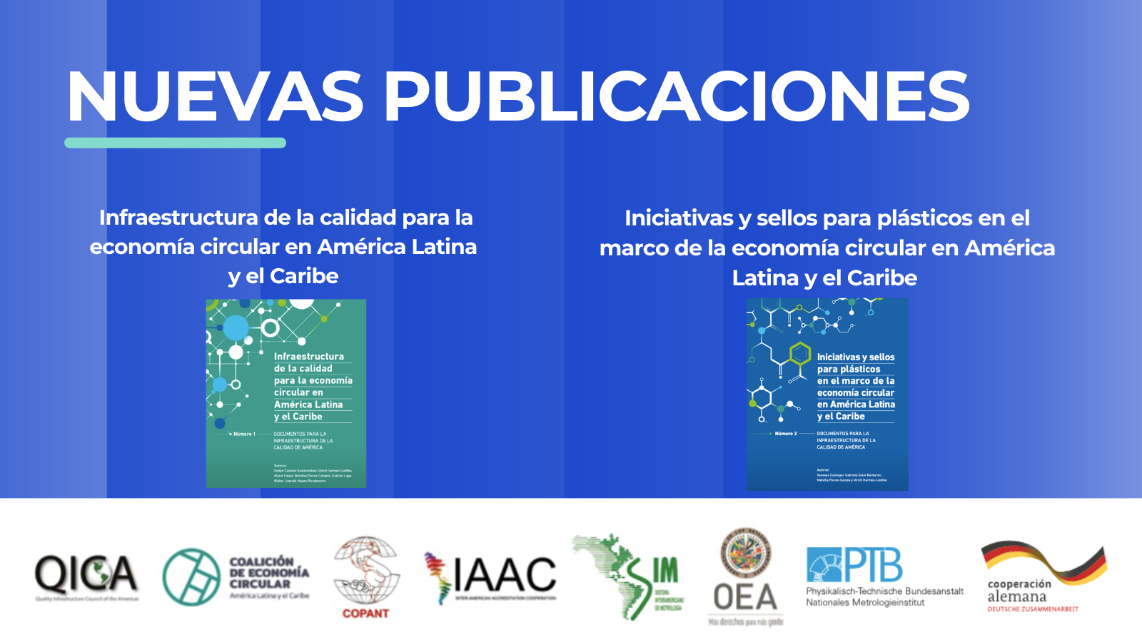 Infraestructura de la Calidad para la Economía Circular - Publicaciones de QICA