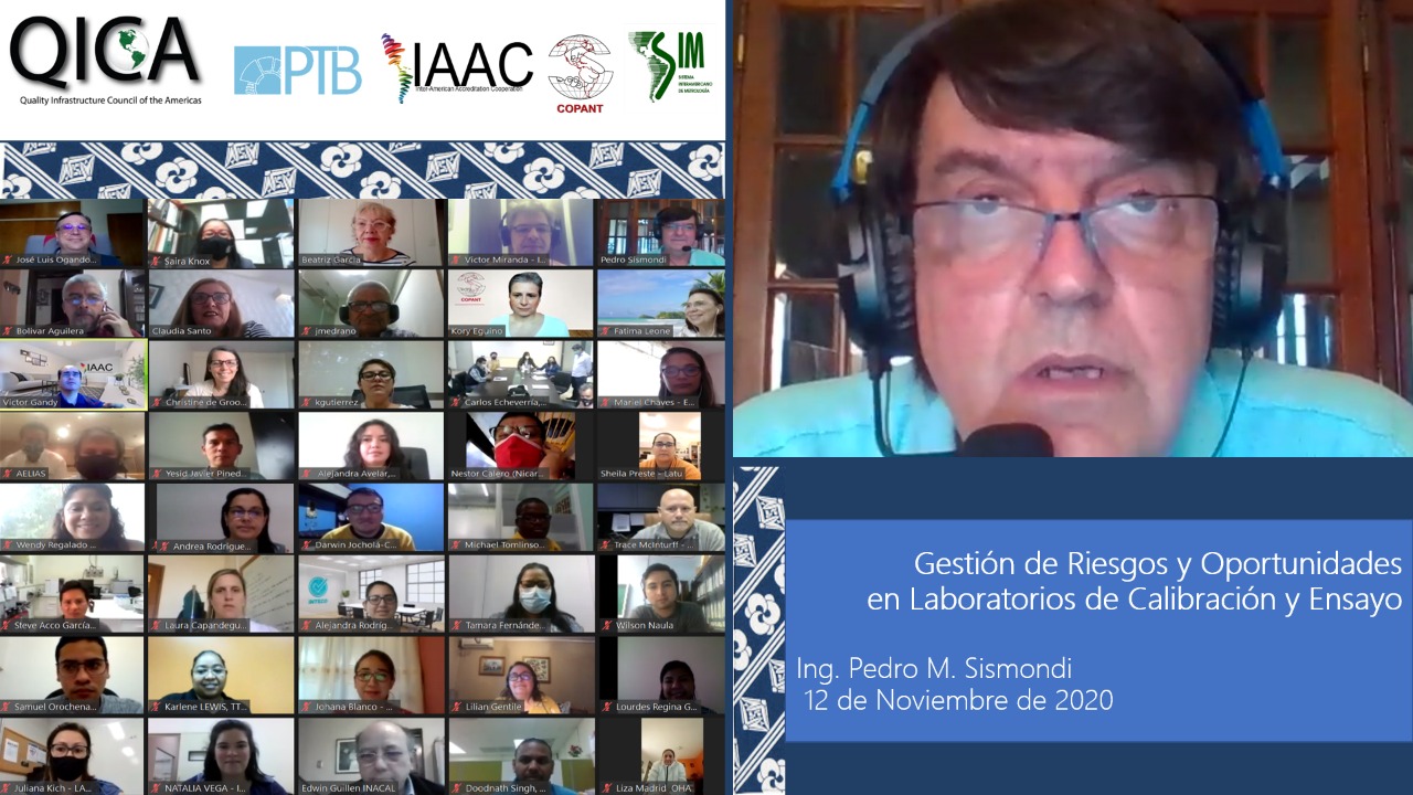 Quality Infrastructure Council of the Americas (QICA) Training Workshops