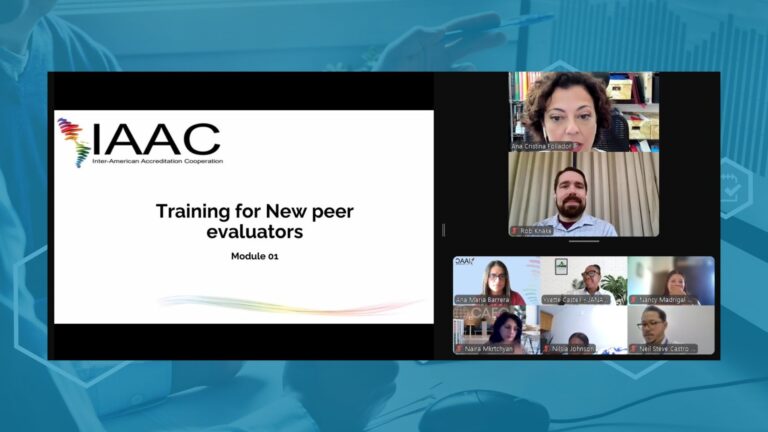 The Virtual Workshop for New IAAC Peer Evaluators Has Concluded